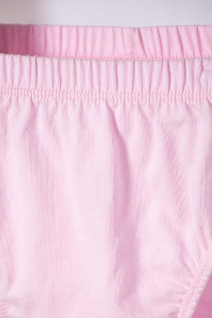  VESTIDO DE LITTLEMIC MANGA CORTA ROSADO PARA BEBÉ NIÑA