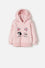 BUZO DE LITTLEMIC CON CAPUCHA ROSADO PARA NIÑA 2T A 5T