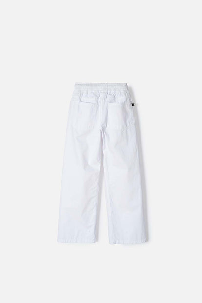 JOGGER DE MIC CON CORDÓN BLANCO PARA NIÑA