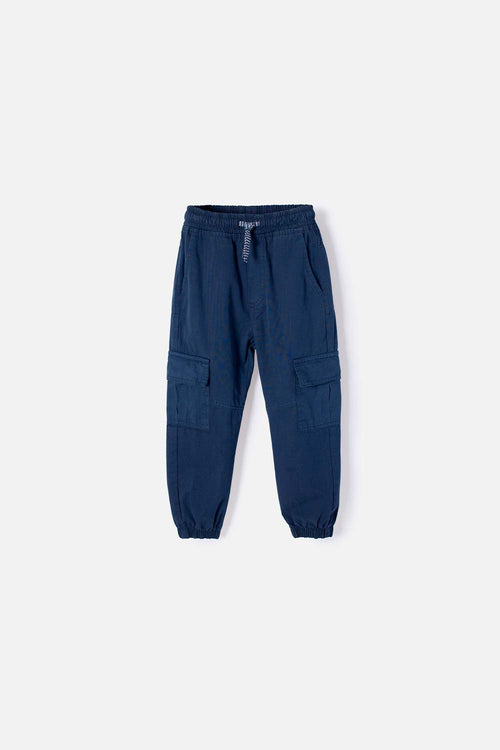 Card slide image -  JOGGER DE LITTLEMIC CON CORDÓN AZUL PARA NIÑO 2T A 5T