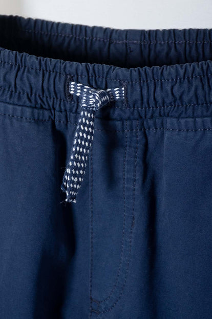 JOGGER DE LITTLEMIC CON CORDÓN AZUL PARA NIÑO 2T A 5T