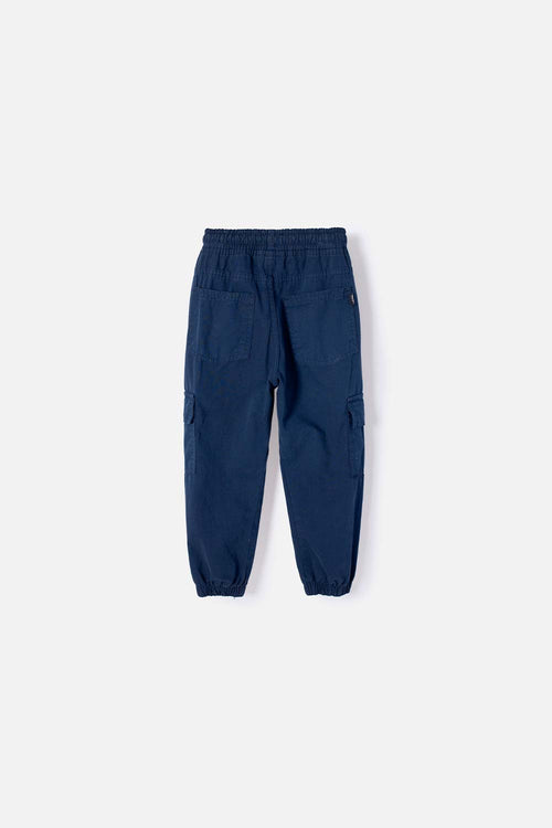 Card slide image -  JOGGER DE LITTLEMIC CON CORDÓN AZUL PARA NIÑO 2T A 5T