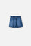 SHORT DE MIC CON CORDÓN AZUL PARA NIÑA