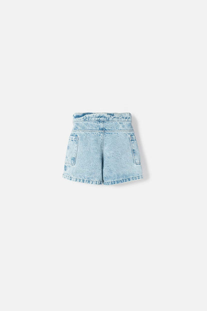 FALDA DE LITTLEMIC DENIM AZUL PARA NIÑA 2T A 5T