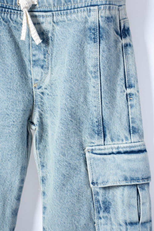 JEAN DE LITTLEMIC BOTA ANCHA PARA NIÑA 2T A 5T