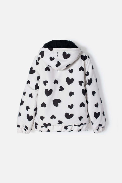 CHAQUETA DE MIC CON CIERRE MULTICOLOR PARA NIÑA