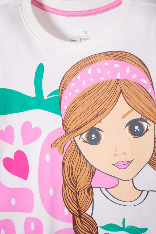 Card slide image -  CAMISETA DE MIC MANGA CORTA MULTICOLOR PARA NIÑA