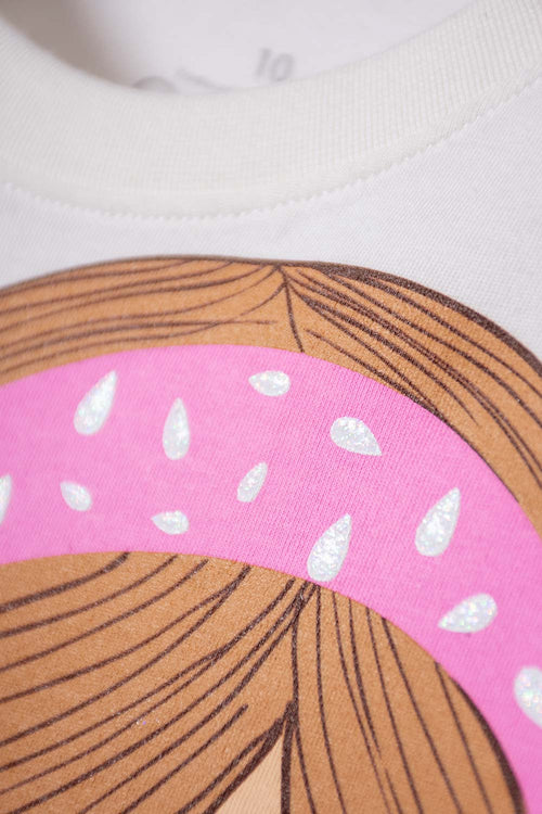 Card slide image -  CAMISETA DE MIC MANGA CORTA MULTICOLOR PARA NIÑA