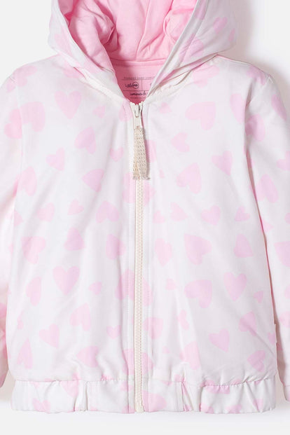  CHAQUETA DE LITTLEMIC CON CIERRE MULTICOLOR PARA NIÑA 2T A 5T