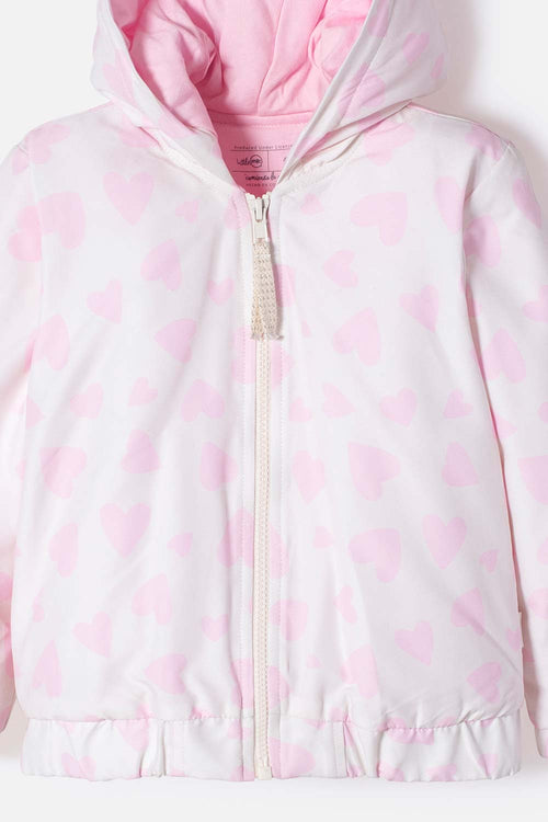 Card slide image -  CHAQUETA DE LITTLEMIC CON CIERRE MULTICOLOR PARA NIÑA 2T A 5T
