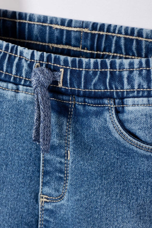 Card slide image -  JOGGER DE LITTLEMIC CON CORDÓN AZUL PARA NIÑO 2T A 5T