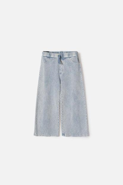 JOGGER DE LITTLEMIC AZUL PARA NIÑA 2T A 6T