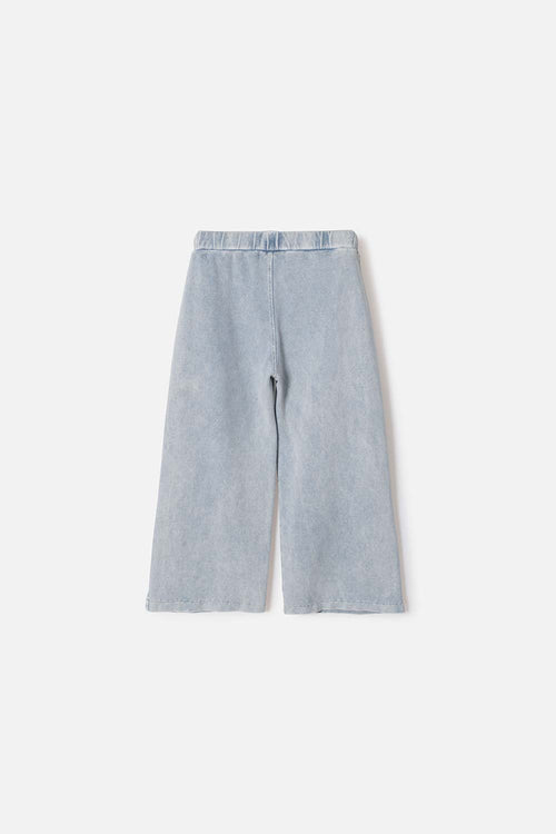 JOGGER DE LITTLEMIC AZUL PARA NIÑA 2T A 6T