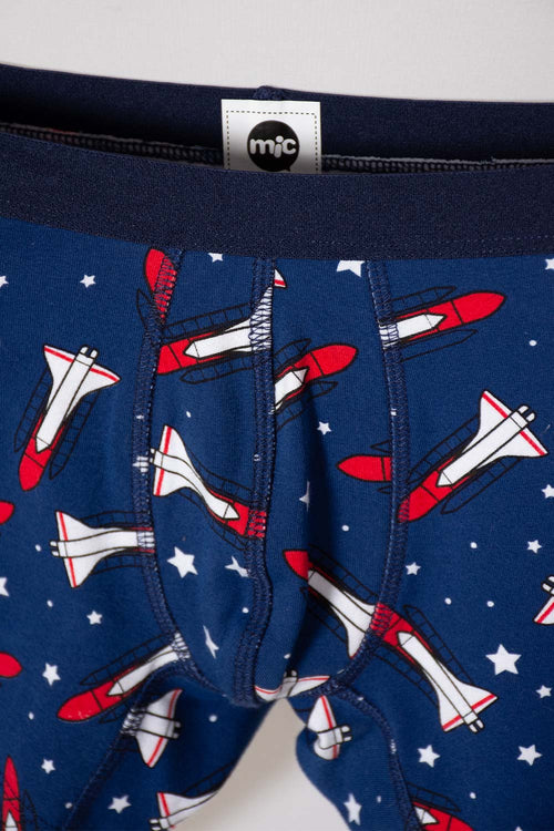 PACK X2 BOXER DE LA NASA MULTICOLOR PARA NIÑO