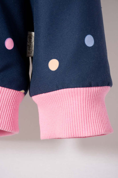 CHAQUETA DE LITTLEMIC CON CAPUCHA MULTICOLOR PARA NIÑA 2T A 5T