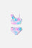 CONJUNTO DE BAÑO MIC MULTICOLOR PARA NIÑA