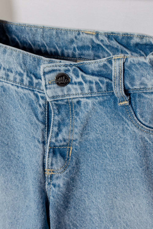 JEAN DE LITLEMIC DENIM AZUL PARA NIÑA 2T A 6T