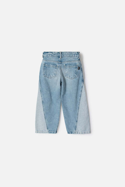 JEAN DE LITLEMIC DENIM AZUL PARA NIÑA 2T A 6T