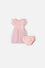 VESTIDO DE LITTLEMIC CON TULL ROSA PARA BEBÉ NIÑA