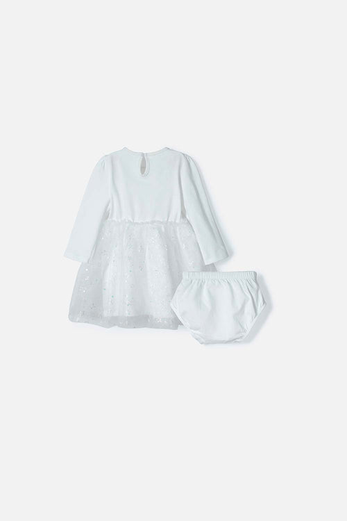VESTIDO DE LITTLEMIC MULTICOLOR PARA NIÑA 2T A 5T