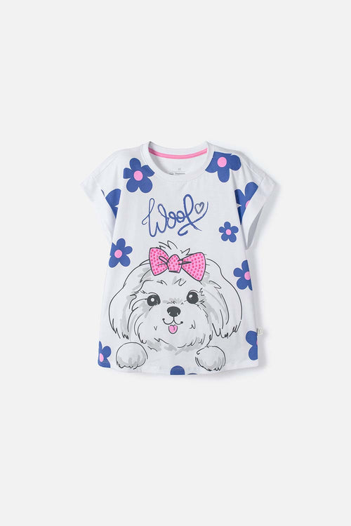 CAMISETA ESTAMPADA DE MIC PARA NIÑA