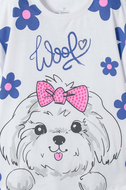 CAMISETA ESTAMPADA DE MIC PARA NIÑA
