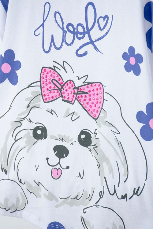 CAMISETA ESTAMPADA DE MIC PARA NIÑA