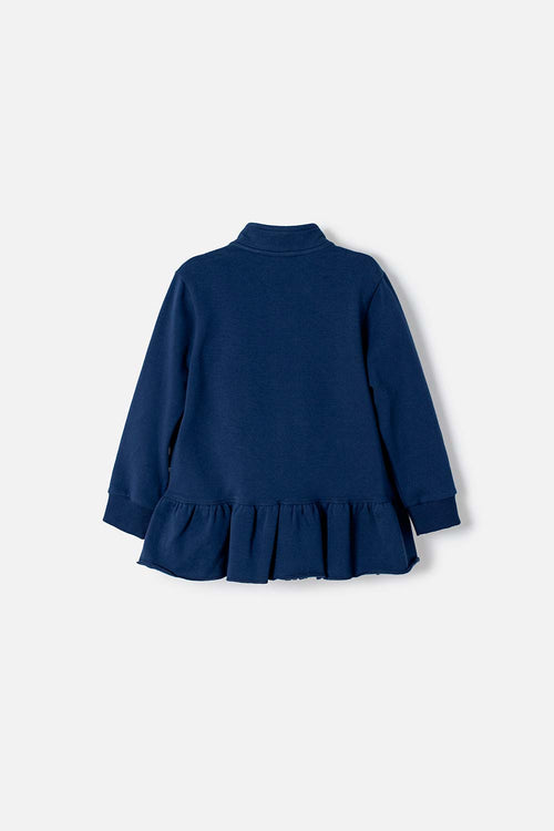 BUZO DE LITTLEMIC CON BOLERO AZUL PARA NIÑA 2T A 6T