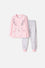 PIJAMA DE LITTLEMIC PANTALÓN LARGO MULTICOLOR PARA NIÑA 2T A 6T