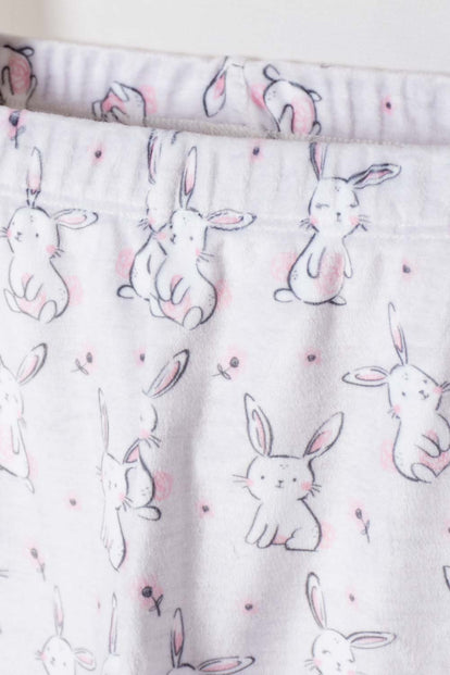 PIJAMA DE LITTLEMIC PANTALÓN LARGO MULTICOLOR PARA NIÑA 2T A 6T