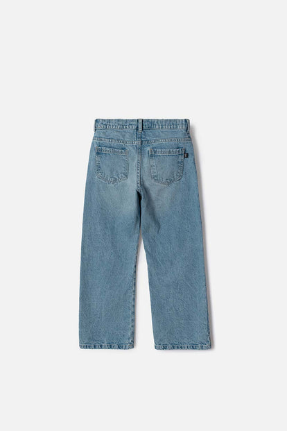 JEAN DE MIC CON BOLSILLOS AZUL PARA NIÑO