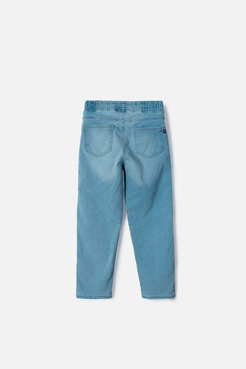 JOGGER DE MIC CON CORDÓN AZUL PARA NIÑO