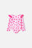 VESTIDO DE BAÑO LITTLEMIC MANGA LARGA ROSADO PARA NIÑA 2T A 6T