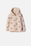 BUZO DE LITTLEMIC CON CAPUCHA CAFÉ PARA NIÑA 2T A 6T