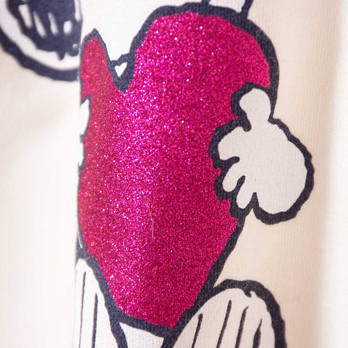 Card slide image -  CONJUNTO DE SNOOPY BUZO Y PANTALÓN TRICOLOR PARA BEBÉ NIÑA