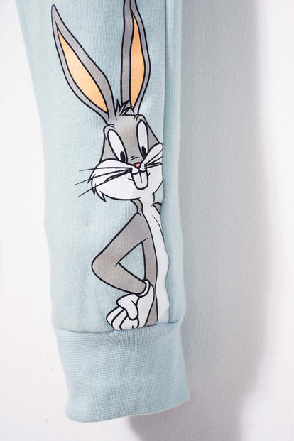 CONJUNTO DE LOONEY TUNES CON PANTALÓN LARGO UNISEX