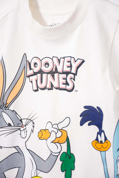 CONJUNTO DE LOONEY TUNES CON PANTALÓN LARGO UNISEX