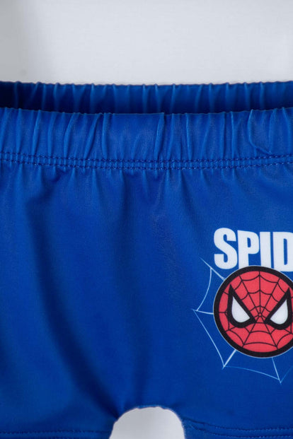 CONJUNTO DE BAÑO SPIDER-MAN ROJO PARA BEBÉ NIÑO