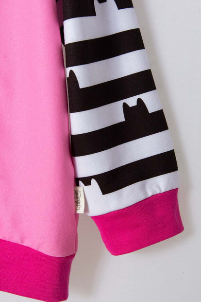 BUZO DE GABBY'S DOLLHOUSE ABIERTO ROSADO PARA NIÑA 2T A 5T