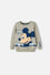 BUZO DE MICKEY MOUSE CERRADO VERDE OLIVA PARA NIÑO 2T A 5T