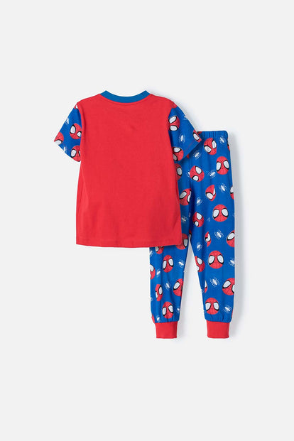 PIJAMA SPIDEY AND HIS AMAZING FRIENDS AZUL Y ROJO PARA NIÑO 2T A 5T