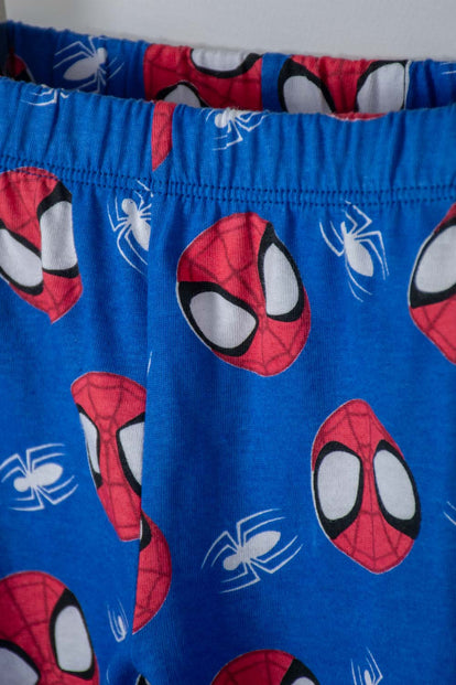 PIJAMA SPIDEY AND HIS AMAZING FRIENDS AZUL Y ROJO PARA NIÑO 2T A 5T