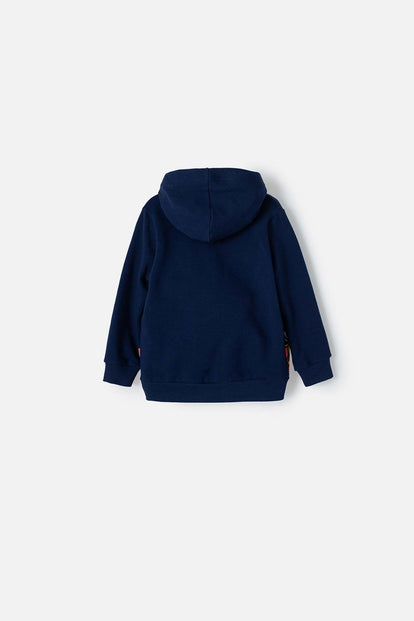 BUZO DE PAW PATROL AZUL Y AMARILLO CON CAPUCHA PARA NIÑO 2T A 5T