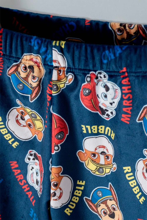 PIJAMA DE PAW PATROL MANGA LARGA AZUL Y BLANCO PARA NIÑO 2T A 5T