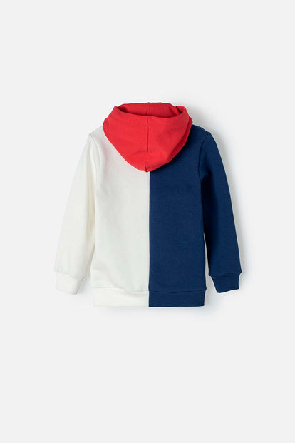 BUZO DE MICKEY MOUSE CON CAPUCHA MULTICOLOR PARA NIÑO 2T A 5T