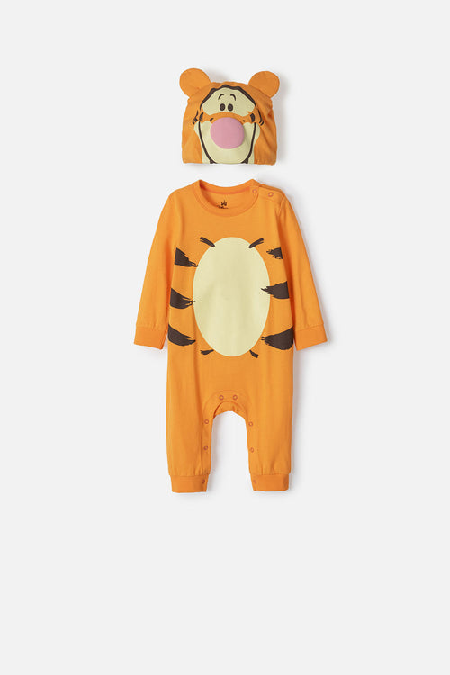 Card slide image -  PIJAMA DE WINNIE THE POOH NARANJA PARA BEBÉ NIÑO