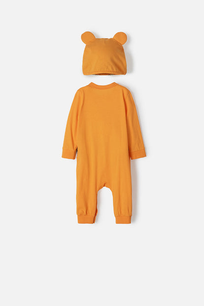 PIJAMA DE WINNIE THE POOH NARANJA PARA BEBÉ NIÑO