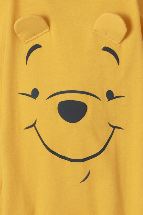 Card slide image -  PIJAMA DE WINNIE THE POOH MOSTAZA PARA BEBÉ NIÑO