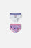 PACK X2 PANTIES DE HELLO KITTY MULTICOLOR EN DÚO PARA NIÑA 2T A 5T