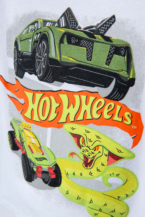 Card slide image -  CONJUNTO DE HOT WHEELS MULTICOLOR CON JOGGER PARA NIÑO 2T A 5T